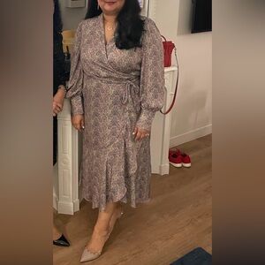 Banana republic wrap dress